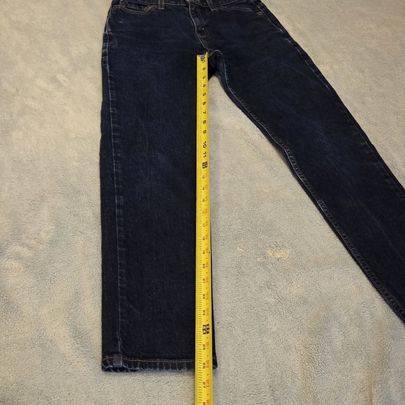 Vintage Levi's 512 Jeans Women's 6 (28x26) Dark Wash Denim Slim Fit Tapered Leg - Picture 9 of 14